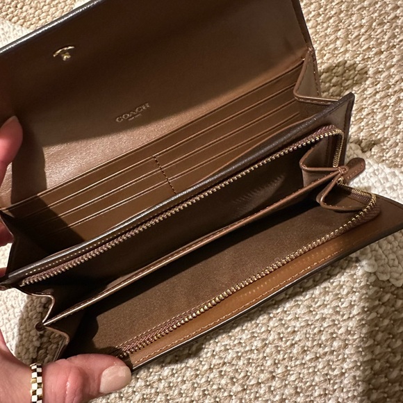 Coach envelope signature C long wallet - Picture 5 of 7